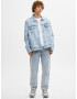 Pull&Bear Prechodná bunda modrá denim - Pepit.sk