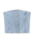 Pull&Bear Top modrá denim - Pepit.sk