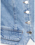 Pull&Bear Top modrá denim - Pepit.sk