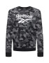 Reebok Sport Športová mikina striebornosivá / svetlosivá / tmavosivá / čierna / biela - Pepit.sk