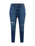 River Island Plus Džínsy 'MOLLY' modrá denim - Pepit.sk