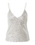 River Island Top 'CAMI' strieborná - Pepit.sk