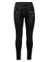 SHEEGO Jeggings 'Die Biker' čierny denim - Pepit.sk