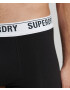 Superdry Boxerky čierna / biela - Pepit.sk