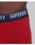 Superdry Boxerky modrá / červená / burgundská - Pepit.sk