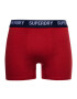 Superdry Boxerky modrá / červená / burgundská - Pepit.sk