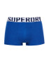 Superdry Boxerky modrá / žltá / čierna / biela - Pepit.sk