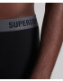 Superdry Boxerky sivá melírovaná / čierna - Pepit.sk