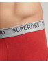 Superdry Boxerky sivá / ružová / červená / burgundská / čierna - Pepit.sk