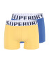 Superdry Boxerky tyrkysová / svetložltá / čierna / biela - Pepit.sk