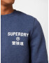 Superdry Mikina námornícka modrá / biela - Pepit.sk