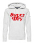 Superdry Mikina sivá melírovaná / červená - Pepit.sk