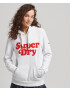 Superdry Mikina sivá melírovaná / červená - Pepit.sk