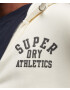 Superdry Tepláková bunda 'Gym Athletic' krémová / čierna - Pepit.sk