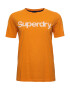 Superdry Tričko 'Core' námornícka modrá / zlatá žltá / svetloružová - Pepit.sk