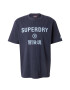 Superdry Tričko námornícka modrá / svetlomodrá - Pepit.sk