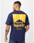 Superdry Tričko námornícka modrá / žltá - Pepit.sk