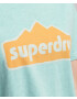 Superdry Tričko svetlomodrá / oranžová / biela - Pepit.sk