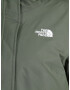 THE NORTH FACE Zimná parka 'Zaneck' hnedá melírovaná / tmavozelená / biela - Pepit.sk