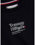 TOMMY HILFIGER Mikina tmavomodrá / červená / biela - Pepit.sk