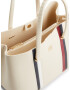 TOMMY HILFIGER Shopper béžová / námornícka modrá / červená / biela - Pepit.sk