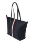 TOMMY HILFIGER Shopper tmavomodrá / červená / biela - Pepit.sk