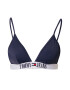 Tommy Jeans Bikinový top námornícka modrá / červená / biela - Pepit.sk