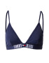 Tommy Jeans Bikinový top námornícka modrá / ohnivo červená / biela - Pepit.sk