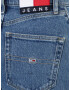 Tommy Jeans Džínsy 'JULIE' modrá denim / jasne červená / biela - Pepit.sk