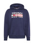 Tommy Jeans Mikina námornícka modrá / žltá / červená / biela - Pepit.sk