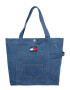 Tommy Jeans Shopper modrá denim / tmavomodrá / červená / biela - Pepit.sk