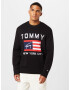 Tommy Jeans Sveter červená / čierna / biela - Pepit.sk