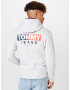 Tommy Jeans Tepláková bunda námornícka modrá / svetlosivá / červená / biela - Pepit.sk