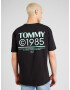 Tommy Jeans Tričko '1985 Collection' mätová / čierna - Pepit.sk