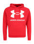 UNDER ARMOUR Športová mikina 'Rival' červená / biela - Pepit.sk