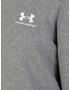 UNDER ARMOUR Športová mikina 'Essential' sivá melírovaná / biela - Pepit.sk