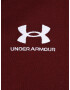 UNDER ARMOUR Športová mikina so zipsom burgundská / biela - Pepit.sk