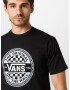 VANS Tričko 'CIRCLE CHECKER' čierna / biela - Pepit.sk