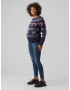 Vero Moda Maternity Sveter 'CANDYCANE' námornícka modrá / pueblo / červená / biela - Pepit.sk