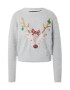 VERO MODA Sveter 'Jolly Deer' svetlohnedá / sivá / zelená / ružová / červená - Pepit.sk