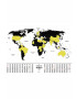 1DEA.me Stieracia mapa Travel Map - Glow World - Pepit.sk