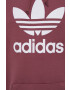 adidas Originals Bavlnená mikina dámska s potlačou - Pepit.sk