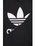 adidas Originals Bavlnená mikina HG6331 pánska čierna farba s potlačou - Pepit.sk