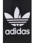 adidas Originals Bavlnená mikina H06667-BLK/WHT pánska čierna farba s potlačou - Pepit.sk