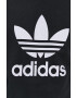 adidas Originals Bavlnená mikina H06651-BLK/WHT pánska čierna farba s potlačou - Pepit.sk