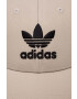 adidas Originals Bavlnená šiltovka béžová farba s nášivkou - Pepit.sk