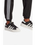 adidas Originals Bavlnené tepláky IB7457-black čierna farba s nášivkou - Pepit.sk