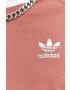 adidas Originals Bavlnené tričko šedá farba melanžový - Pepit.sk