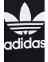 adidas Originals Bavlnené tričko čierna farba s potlačou - Pepit.sk