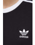 adidas Originals Bavlnené tričko čierna farba - Pepit.sk